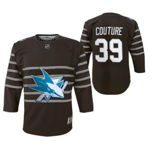 Kinder San Jose Sharks Trikot Logan Couture Grau 2020 NHL All Star